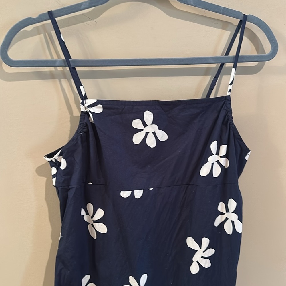 Uniqlo Printed Cotton Tiered Camisole Dress (Hana Tajima) - Picture 6 of 7